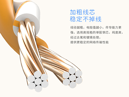·接口類(lèi)型:?SSTP　Cat7 RJ45雙屏蔽水晶頭·線(xiàn)纜類(lèi)型:?SSTP　Cat7 26AWG屏蔽多股線(xiàn)(7×24)·鍍金厚度:?50μ”·測(cè)試標(biāo)準(zhǔn):?TIA/EIA 568B標(biāo)準(zhǔn),通過(guò)FLUKE?DTX-1800測(cè)試·工作溫度: -40℃～+60℃